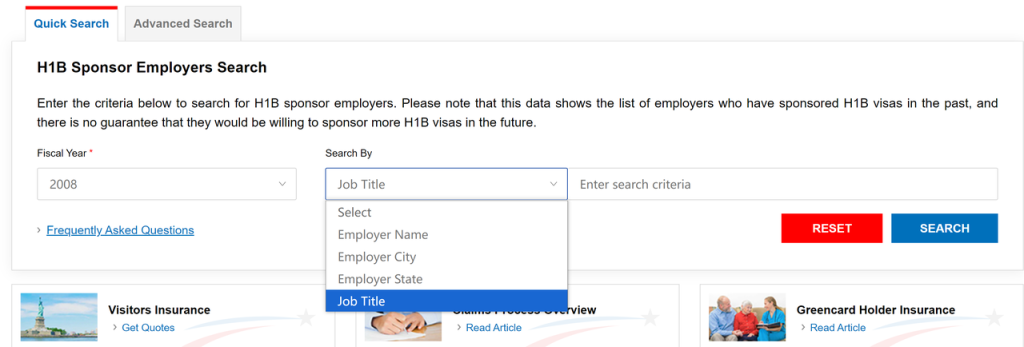 Immihelp screenshot